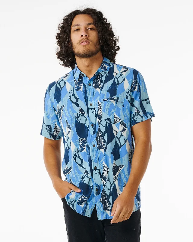 Party Pack Shirt in Blue Yonder Machine Wash Dry Clean Hand Wash