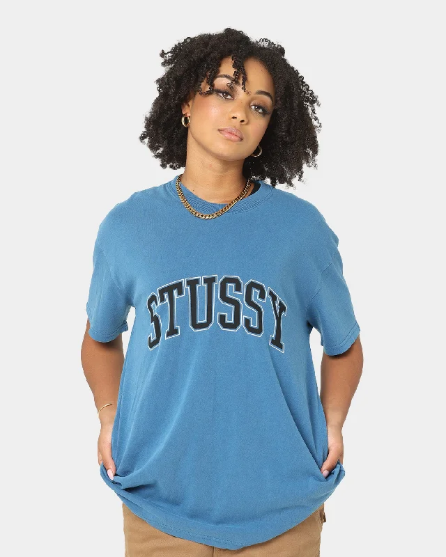 Stussy Collegiate Arch T-Shirt Pigment Strong Casual Formal Business