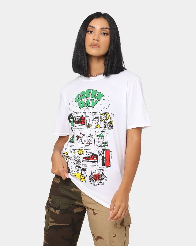 Green Day Dookie RRHOF T-Shirt White Modern Contemporary Chic