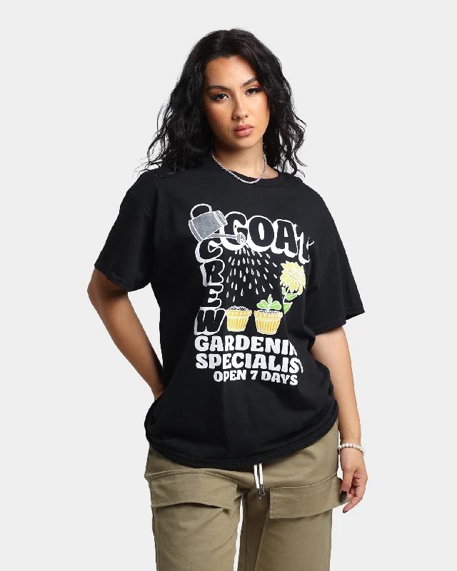 Goat Crew Gardening T-Shirt Black Terry Blend Velvet Blend Canvas Blend