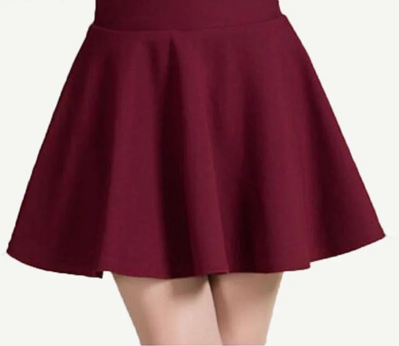 Skirt Girl lady Short Skater female mini Skirt Women Clothing Bottoms boho skirt vibe