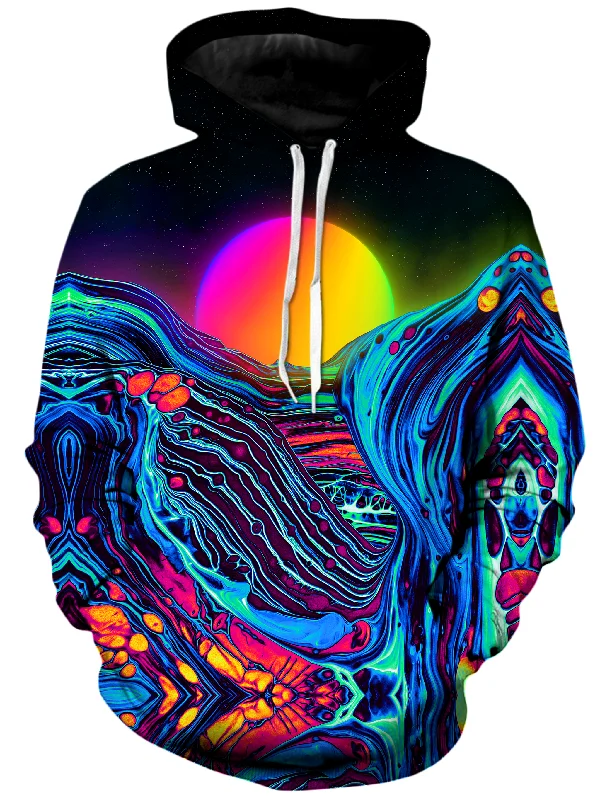 Dose of Sunset Unisex Hoodie Hoodie with Hem Embroidery Detailed Premium