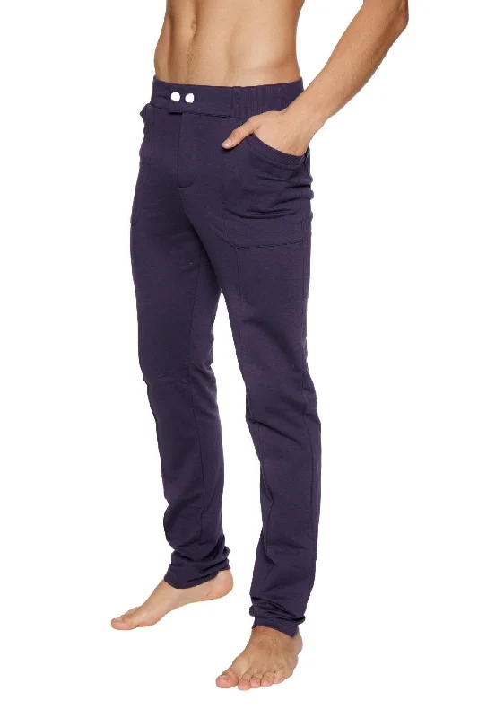 Tactical Urban at Home Dress Pant Yoga Pant (Eggplant) Casual Lounge Pants