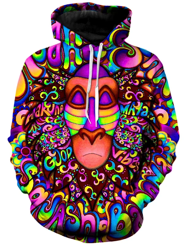 Rafiki Vibes Unisex Hoodie Hoodie with Mesh Breathable Sporty