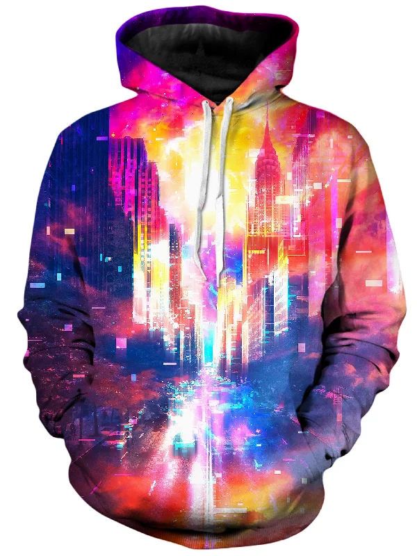 Lucid City Unisex Hoodie Hoodie with Slim Fit Tailored Modern