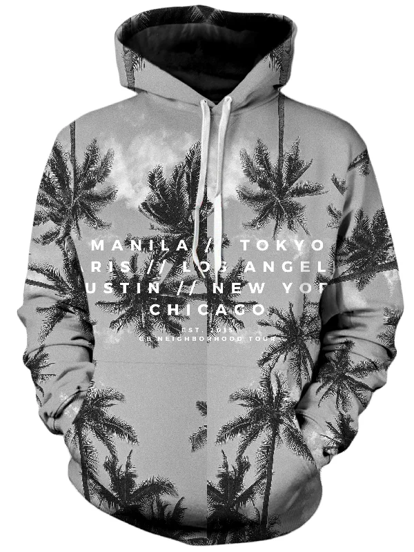 Palm Trees Unisex Hoodie Graphic Hoodie Design Print