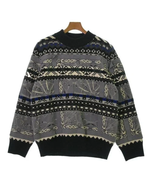 sacai Sweaters Lace Blend Ribbed Blend Corduroy Blend