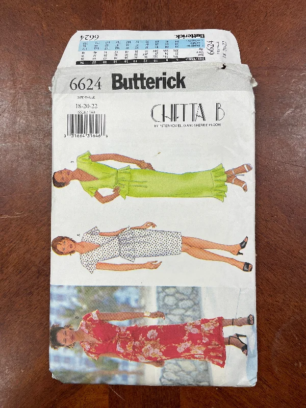 2000 Butterick 6624 Pattern - Women's Top and Skirt FACTORY FOLDED wool skirt sturdy