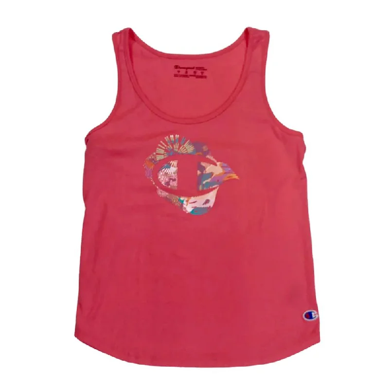 Champion Tank Femenino The_Classic_Tank_Graphic Pink_Peach open back tank