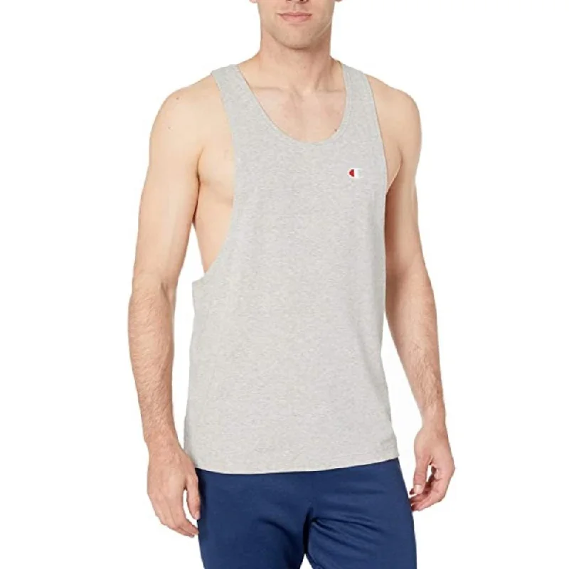 Champion Masculino Heritage_Tank Oxford_Gray layering tank top