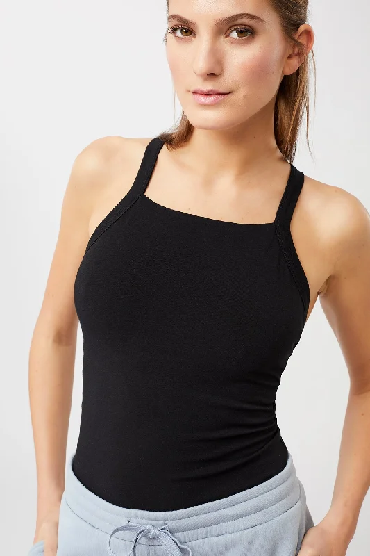 Define Tank Black sequin tank top