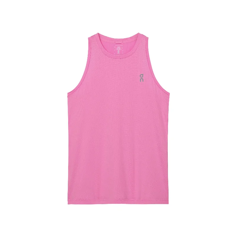 On Women's Core Tank in Raspberry basic tank top