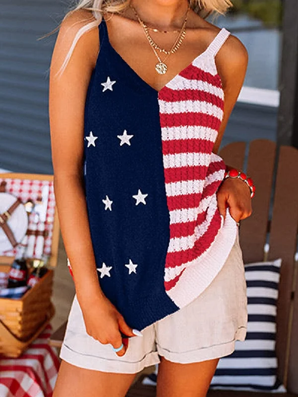 Star Spangled Tank chic tank top