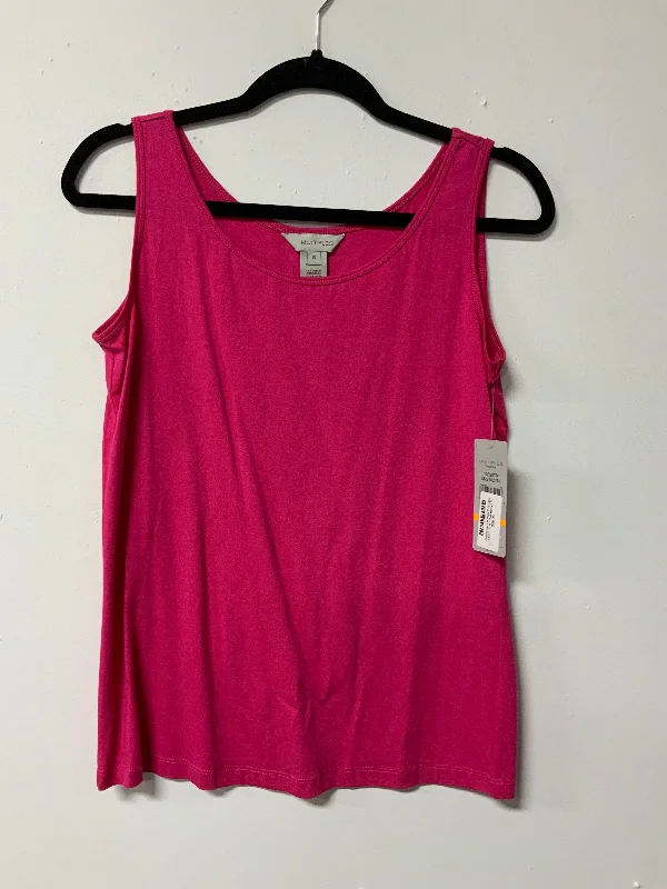 Multiples (S) tank pink NWT lightweight tank top