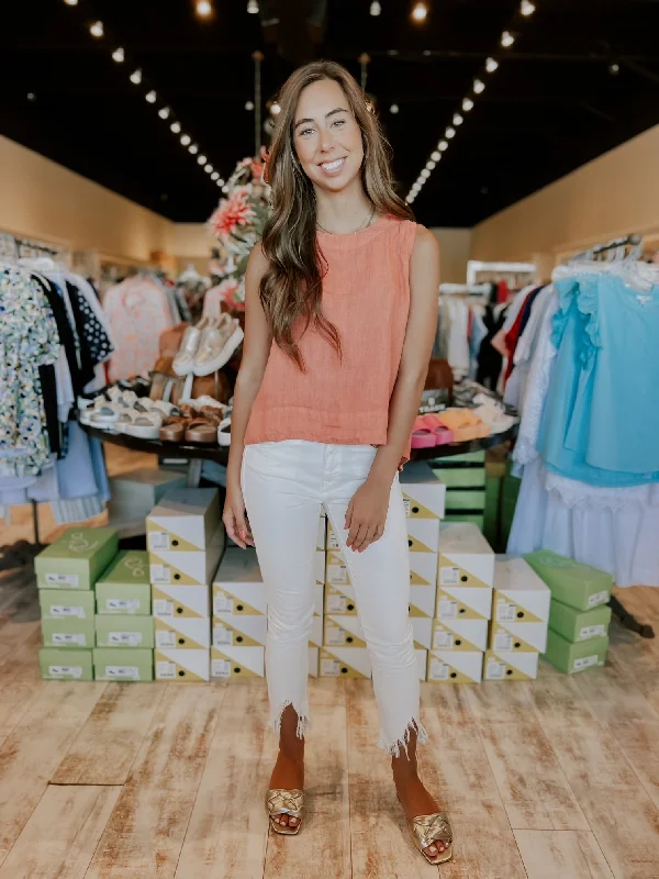 Cut-Loose Hi-Low Tank Picante lime green tank