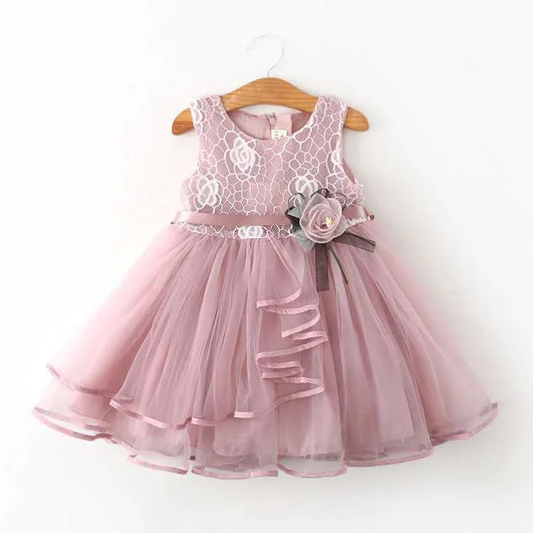 Baby Girl Birthday Party Dresses Girl Summer Cute Flower Girl Dress Girls Pageant Dresses Tunics Top rated