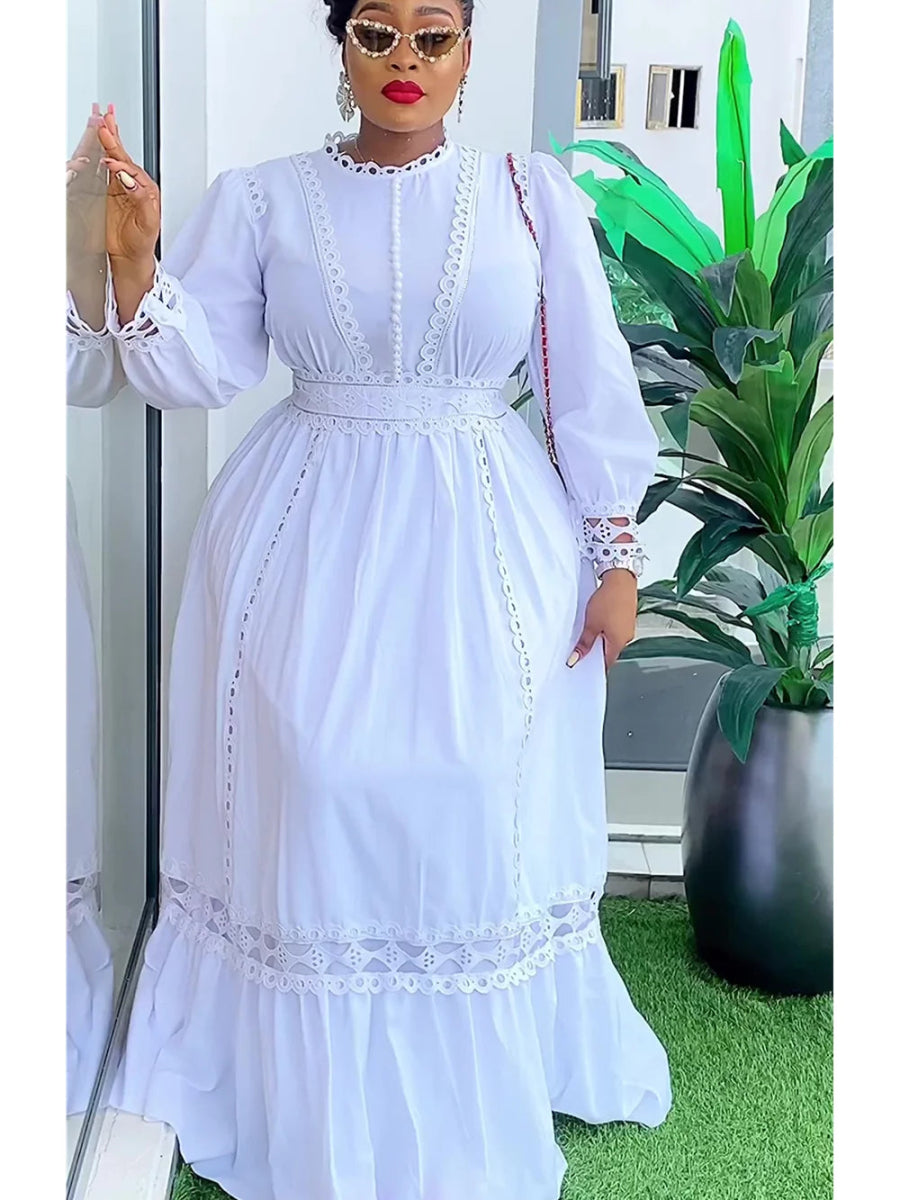 Plus Size African Party Dresses for Women: Fashionable Dashiki, Ankara, Lace Wedding Gowns & Elegant Crew Neckline Sporty