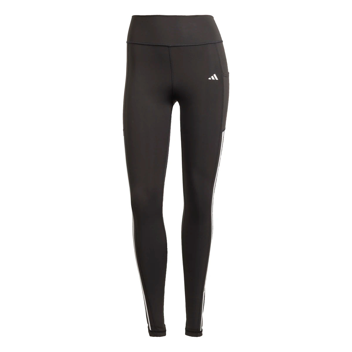 adidas Women's Optime 3-Stripes Leggings Chic Smooth Fit Leggings