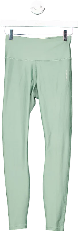 Puma Green Run Leggings UK XS Stylish Printed Sport Leggings